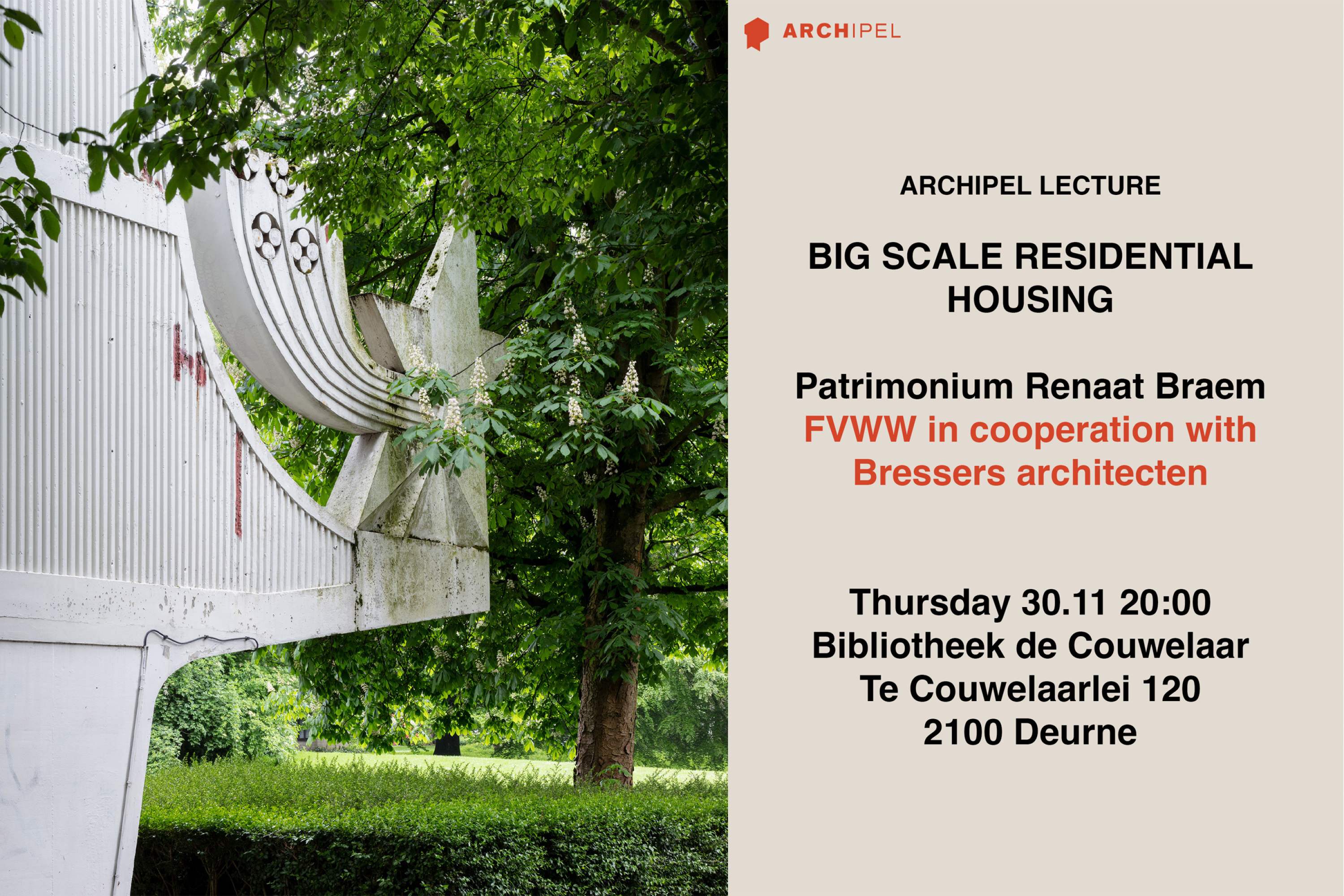 Archipel lezing Patrimonium Renaat Braem