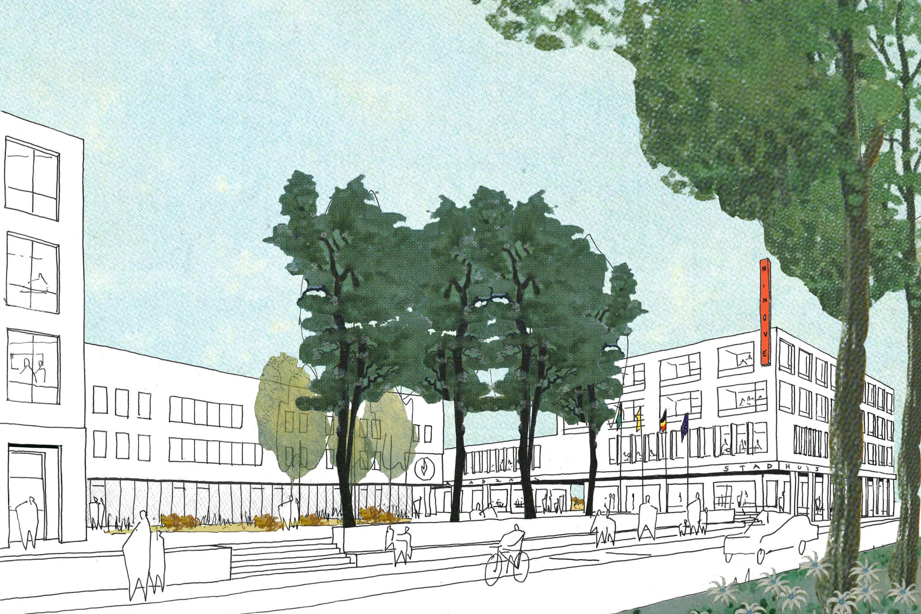 Masterplan AC-site Ninove goedgekeurd